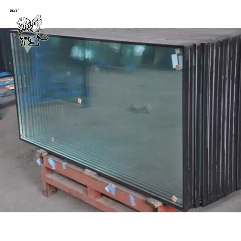 Factory Coated Tempered Sound Insulation Glass Office Privacy Partition Divider Insulating Glass for Wholesale