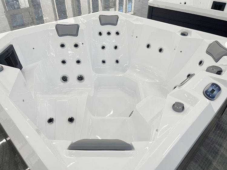 Factory SPA Acrylic Hot Tub Massage with Powerful Jets for Backyard Garden