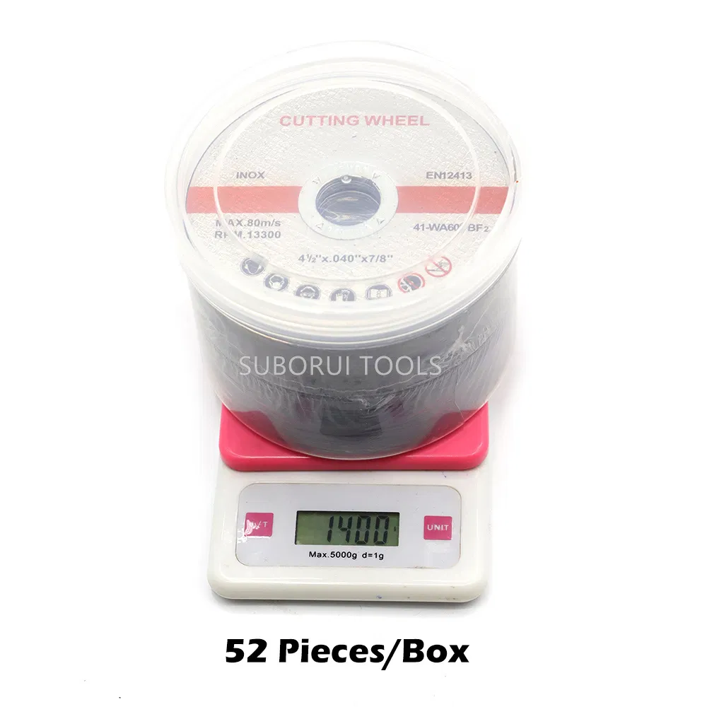 4.5inch Cutting Discs 115*1.2*22mm Cutting for Metal and Stainless Steel 115mm Abrasive Cutting Disc