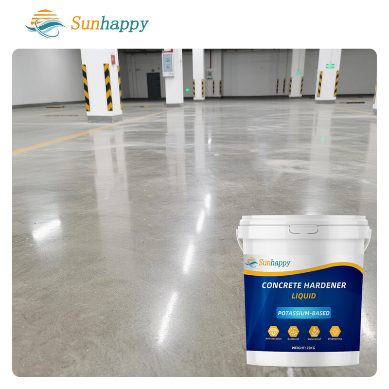 Professional Supply Liquid Hardener Curing Agent Odorless Ground Sand Dust-Proof Liquid Concrete Floor Hardener