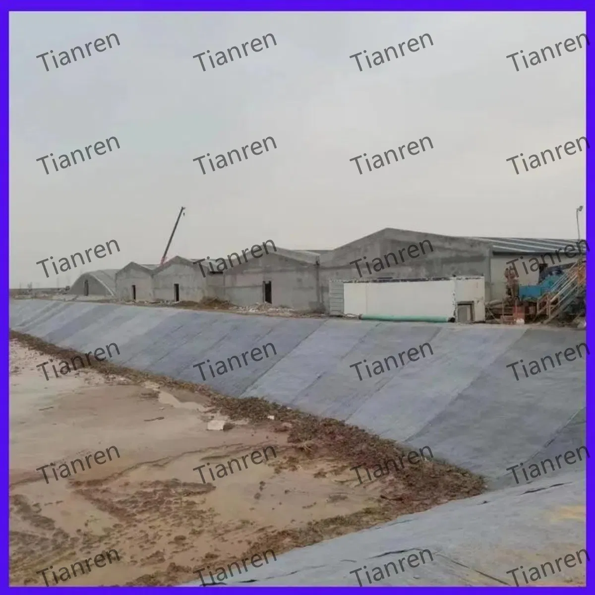 Versatile Concrete Cloth for Effective Slope and Ditch Reinforcement