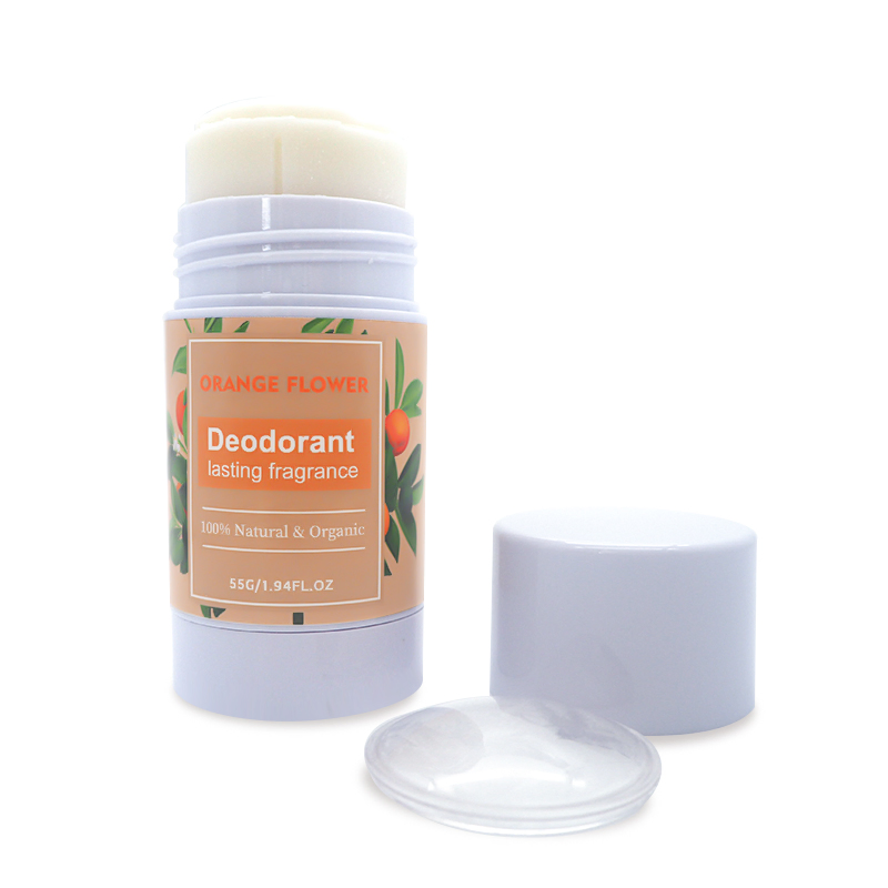 Beauty Cosmetics Skin Care Orange Flower Underarm Deodorant Stick Reduce Odors