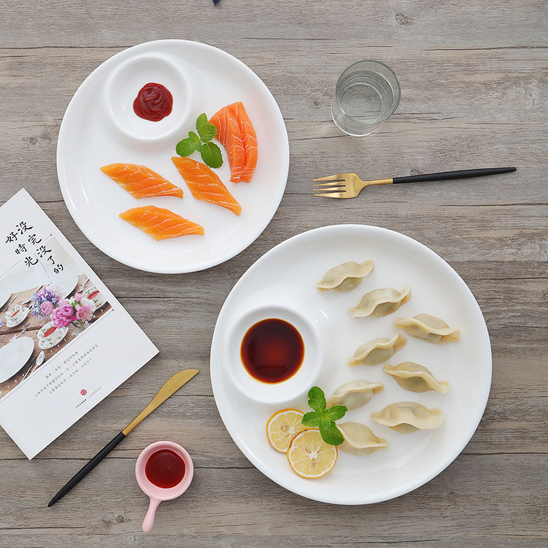 9"Nest Disk Plate Hotelporcelain Porcelain Hotelware Tableware Ceramics