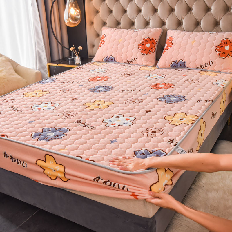 Customized King Size Terry Cotton mattress Topper Waterproof Mattress Protector