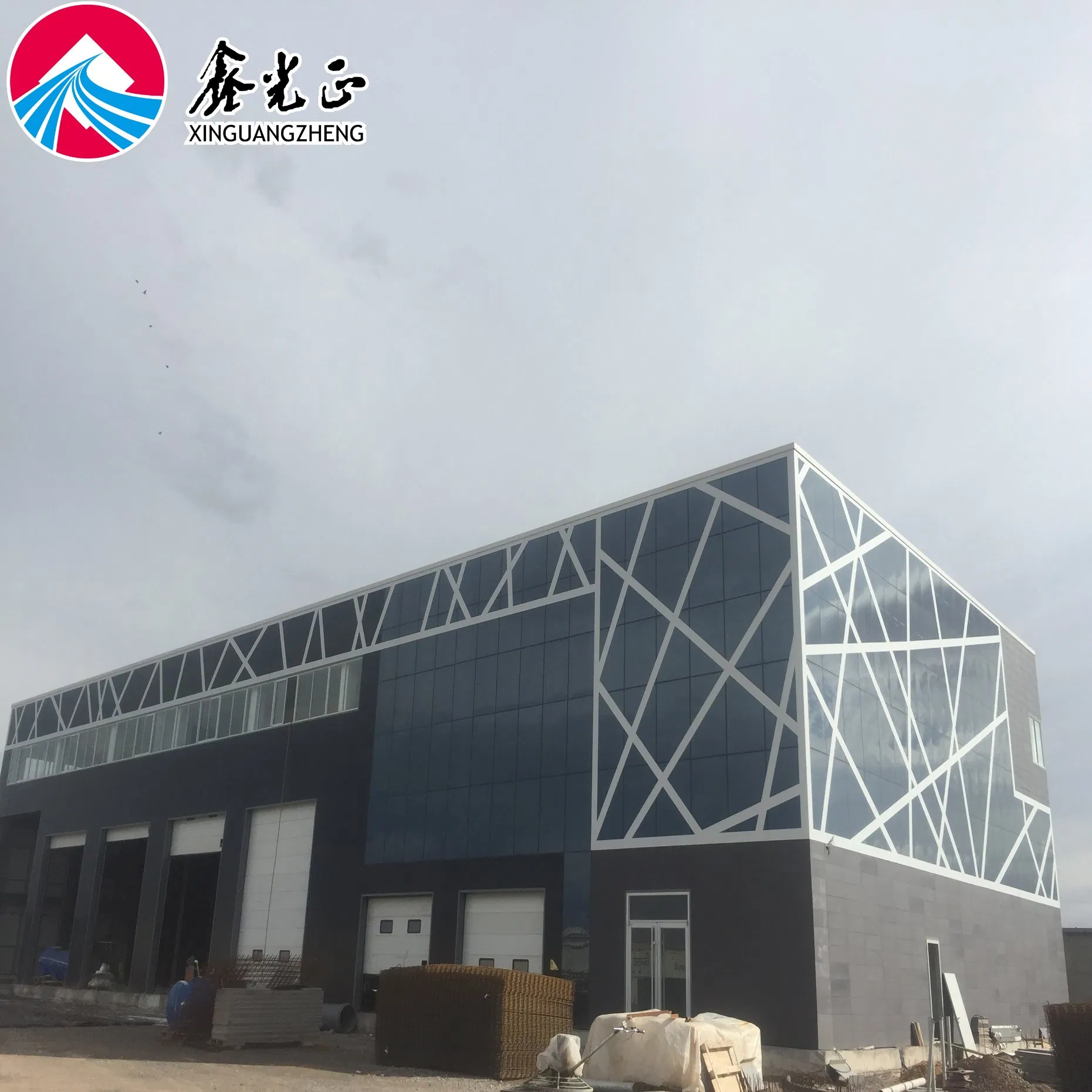 Large Space Steel Structure Prefabricated Building for Industrial Factory