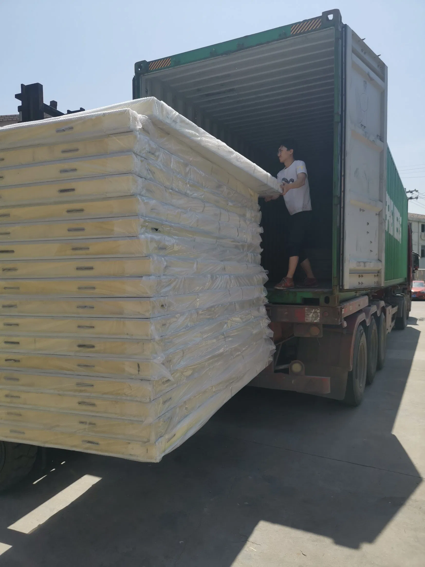Competitive Price EPS/Wool Roof Sandwich Panel PU /Rock Wool Wall Sandwich