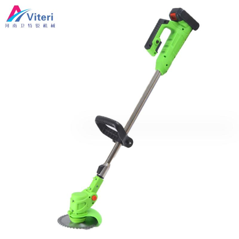 Wholesale Promotion Handheld Wireless Rechargeable Electric Lawn Mower Lithium Battery High Rotary Garden Grass Cutter Machine