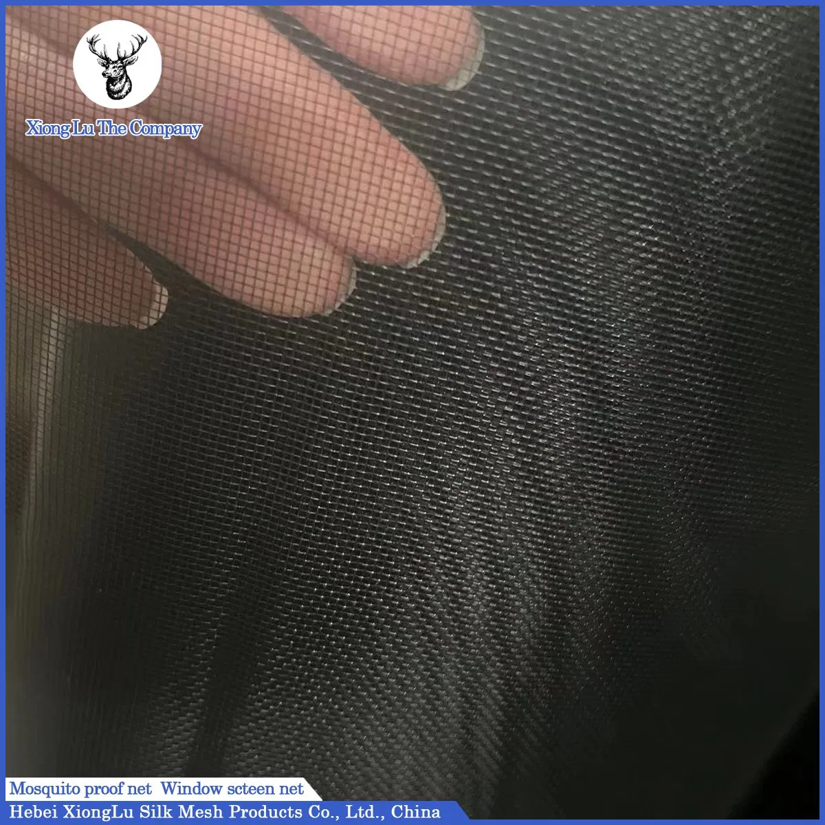 Xionglu 304 Material 090 Diameter Black Stainless Steel Security Window Screen Mesh, Anti-Theft Window Screen, Insect Window Screen Dust Proof Window Screen