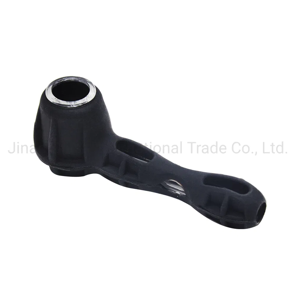 2021 Hot Sale Silicone Pipe Glass Pipe Glass Smoking Pipe