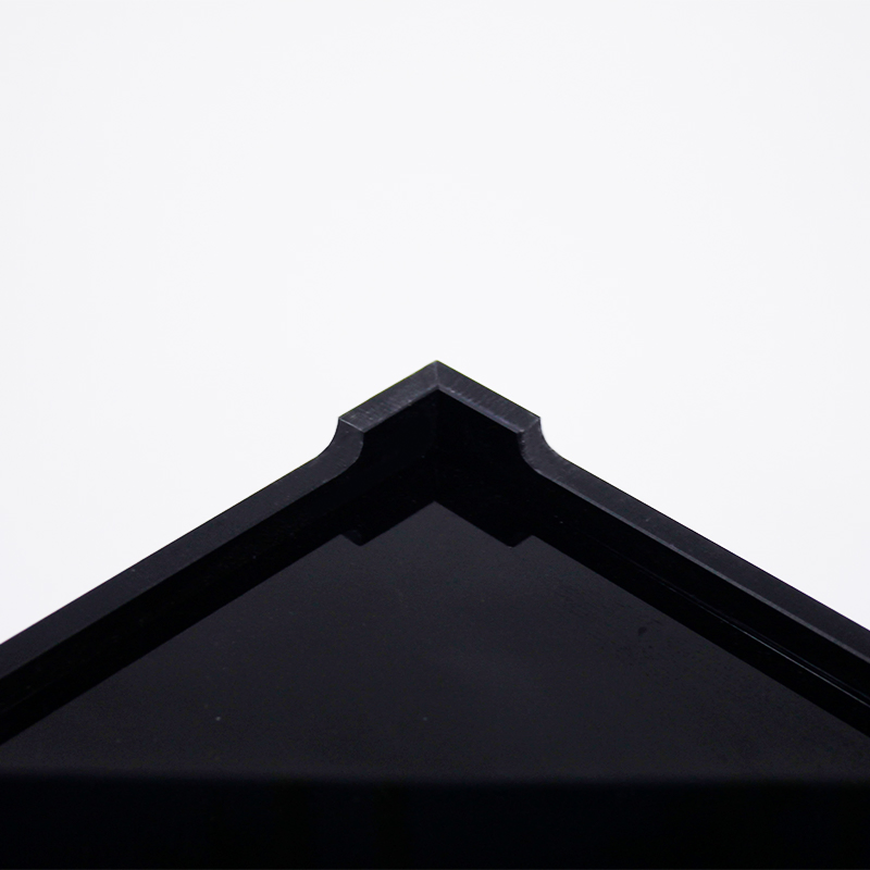 Custom Hotel Amenities Acrylic Mouthwash Lucite Bathroom Amenity Tray