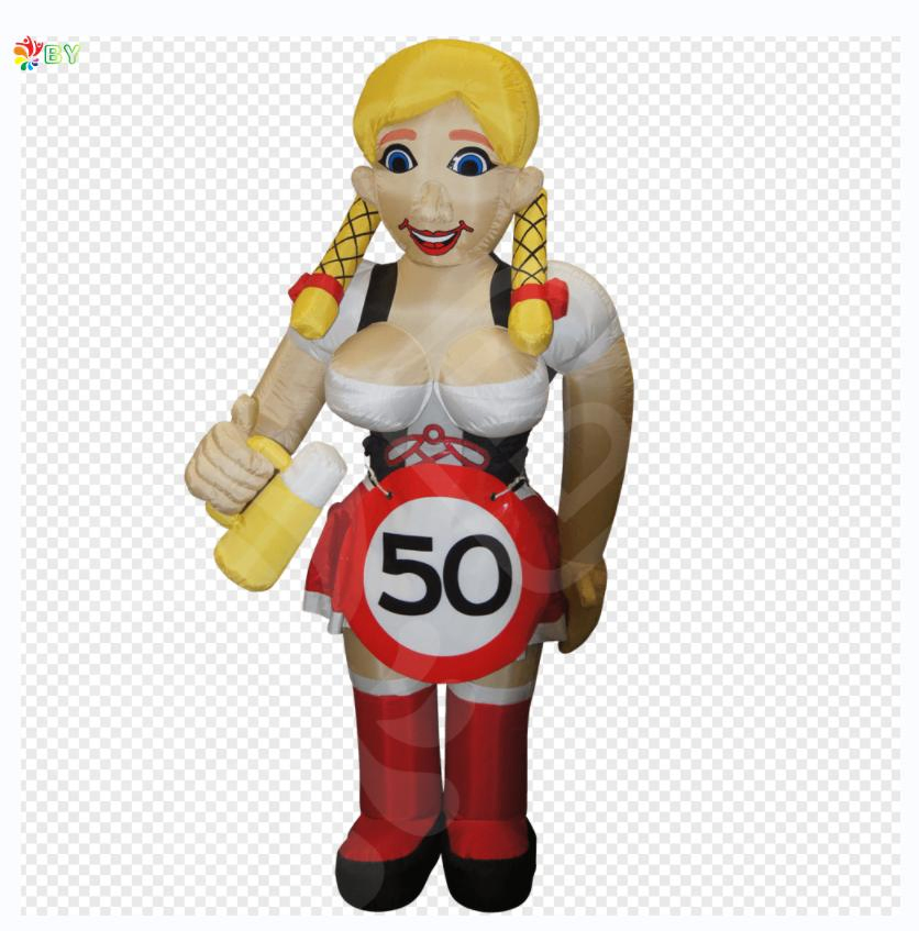 Inflatable Holland Girl Outdoor Decoration Inflatable Woman Balloon