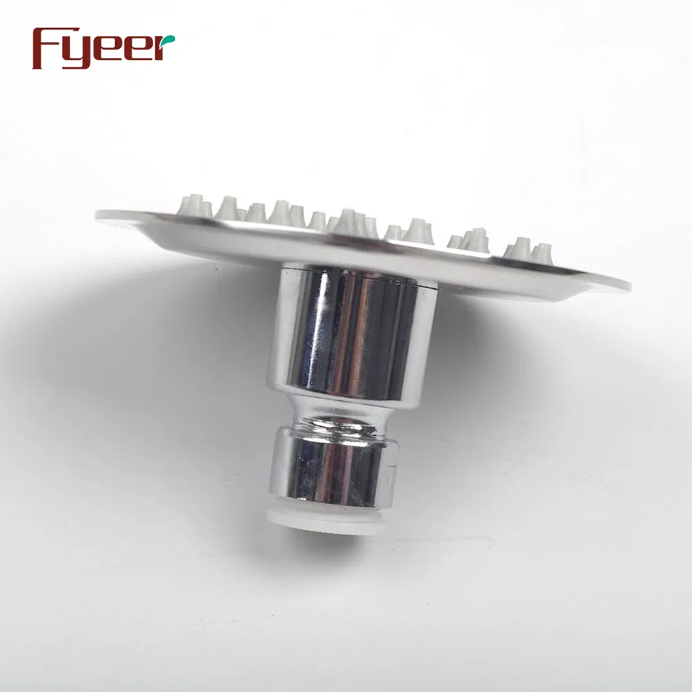 Fyeer Mirror Chromed 4 Inch Stainless Steel Shower Head