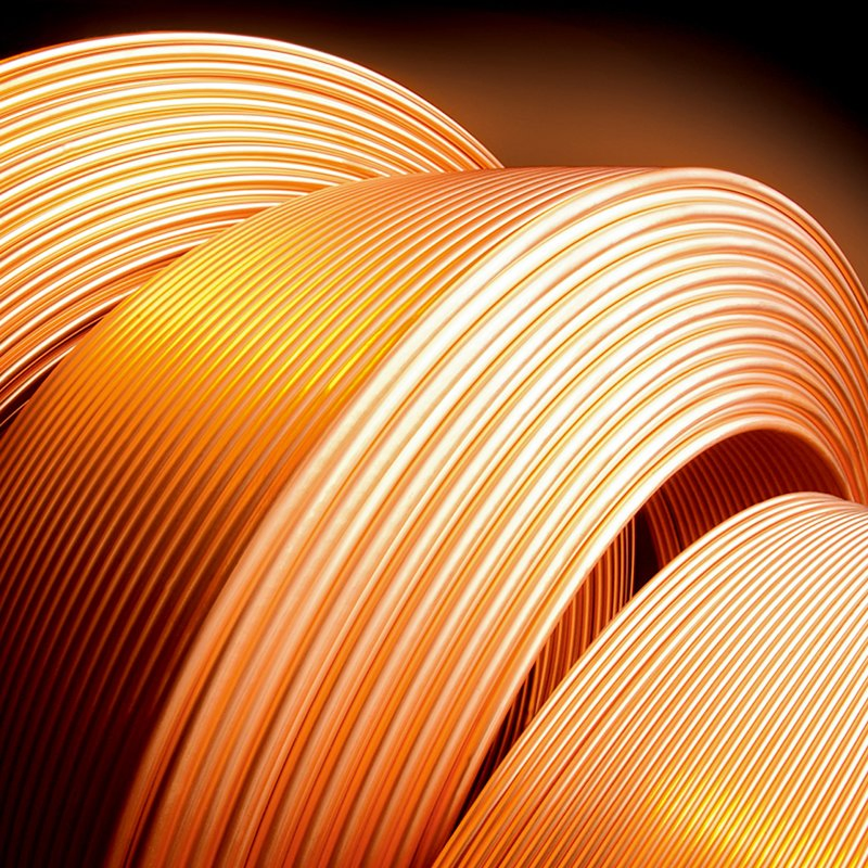Pancake Copper Coil Refrigeration Tube as Per ASTM B280