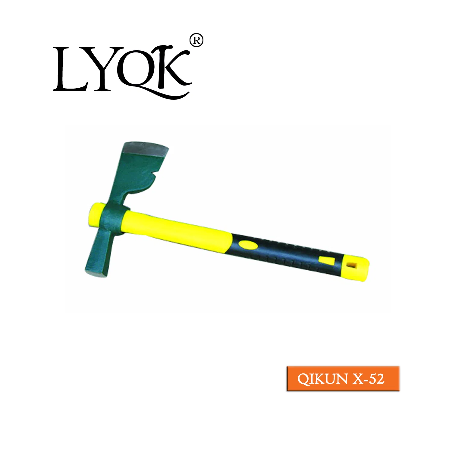 X-47 High Quality Rail Steel 65mn Agriculture Farm Garden Hardware Hand Tools Pick Head Mattock Pickaxe