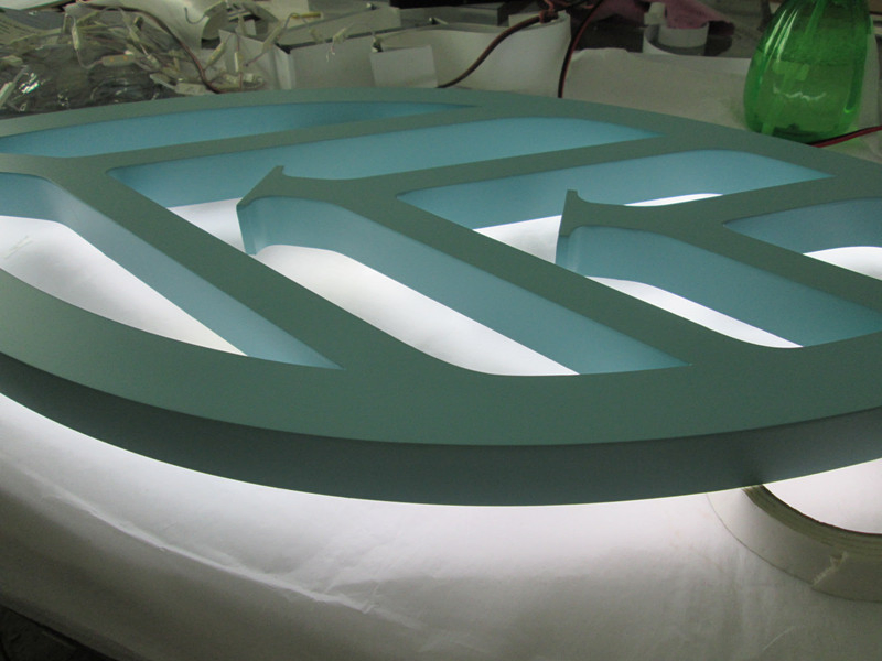 Custom Advertising Sign Featuring Durable 3D Metal LED Sign Letters