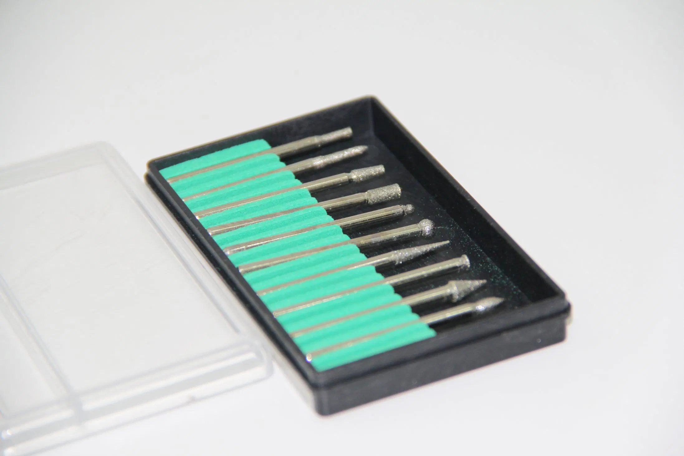 Алмазные боры 3 мм, 10 шт, для гравера