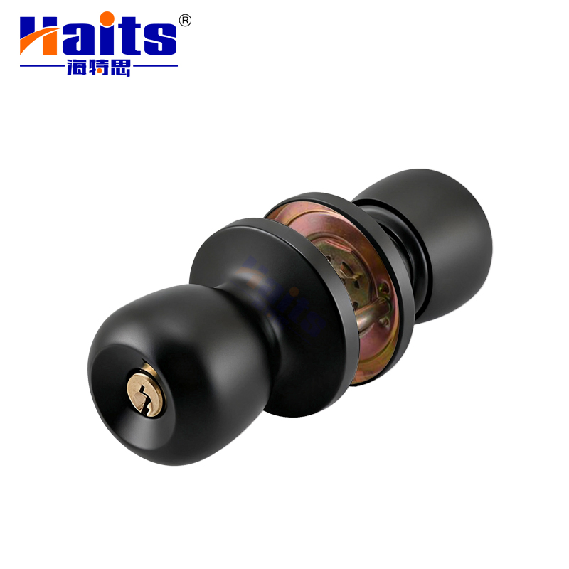 Stainless Steel Door Handle Cylinder Lock Ball Shaped Knob Spherical Door Locks