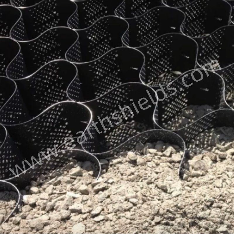 100mm 150mm Heigth Geocell for Slope Protection Retaining Wall Reinforcement
