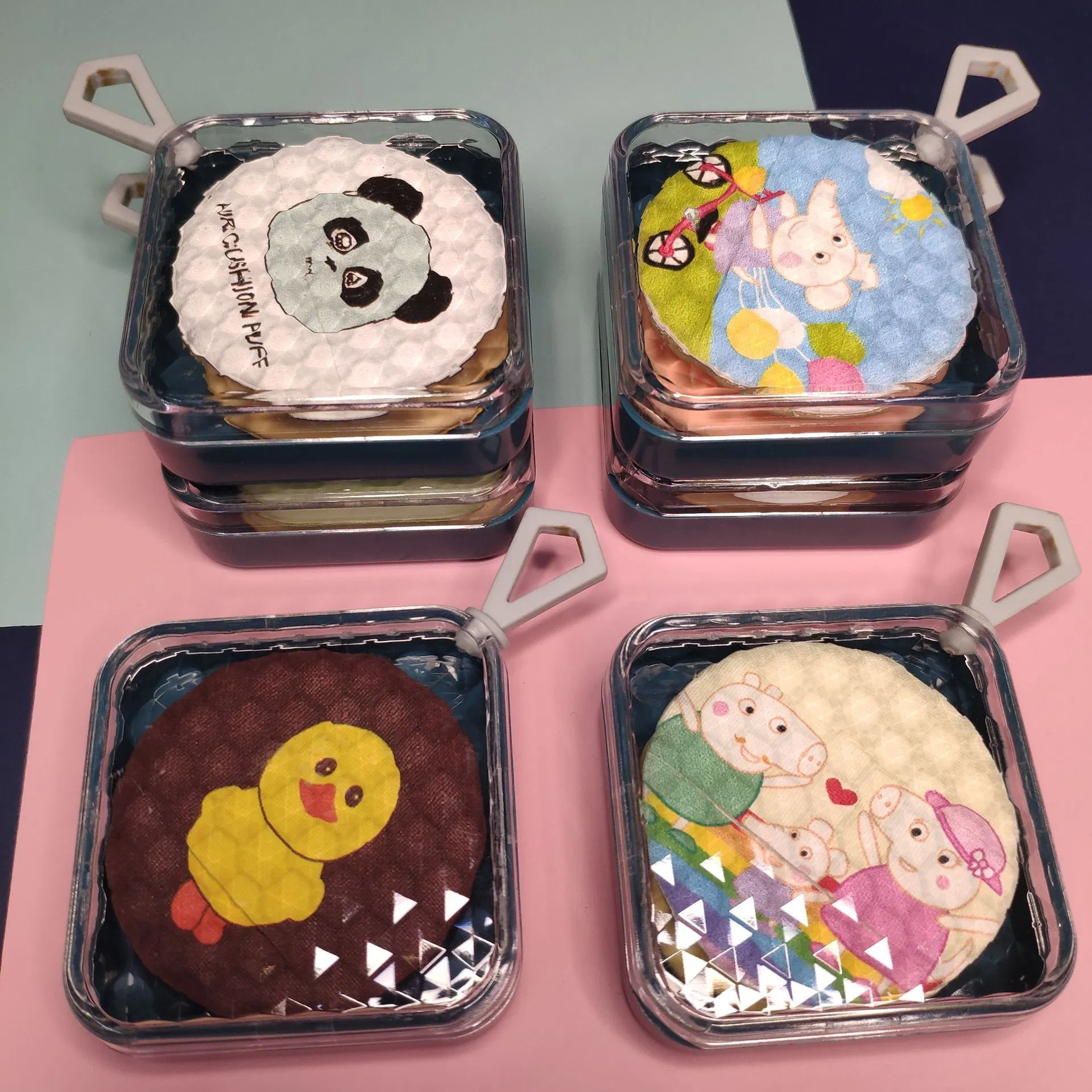 Cushion Puff Square Puff Box Non-Latex