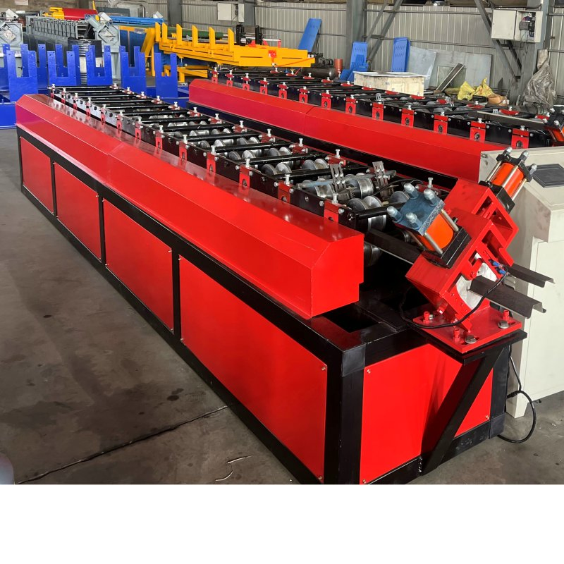 Drywall Metal Stud and Track Furring Baffle Ceiling Aluminum Light Gauge Steel Keel Profile Framing Metal Hat Channel Shape Stud and Track Roll Forming Machine
