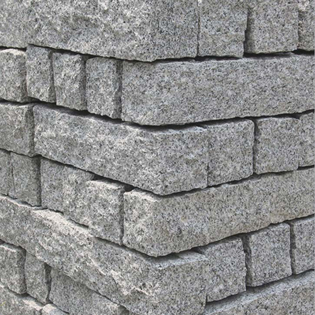 G654 China Grey Granite Block Paving Stone for Park Hotel Parking Lot