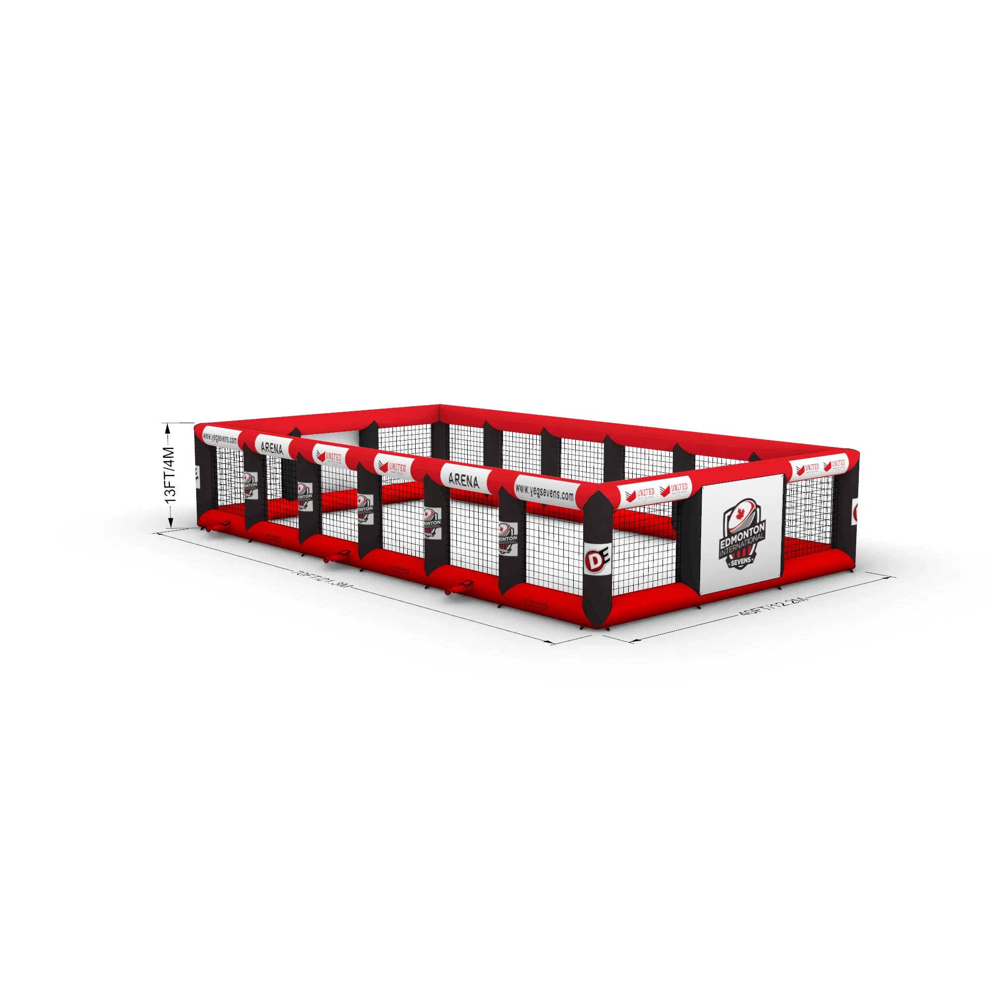 Boyi Commercial Inflatable Football Arena Inflatable Bubble Soccer Field
