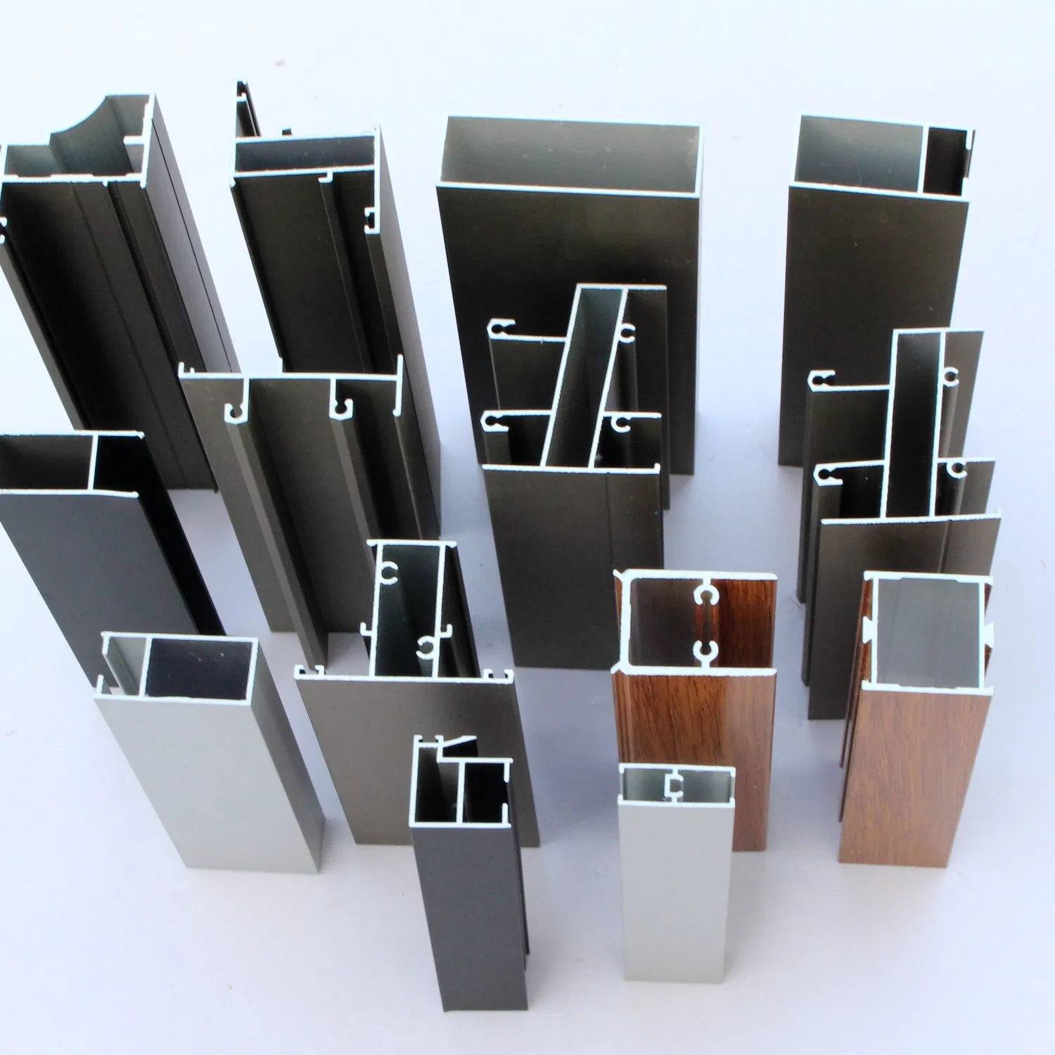 6063 Foshan Aluminium Profiles for Sliding Windows Door Perfiles Aluminio