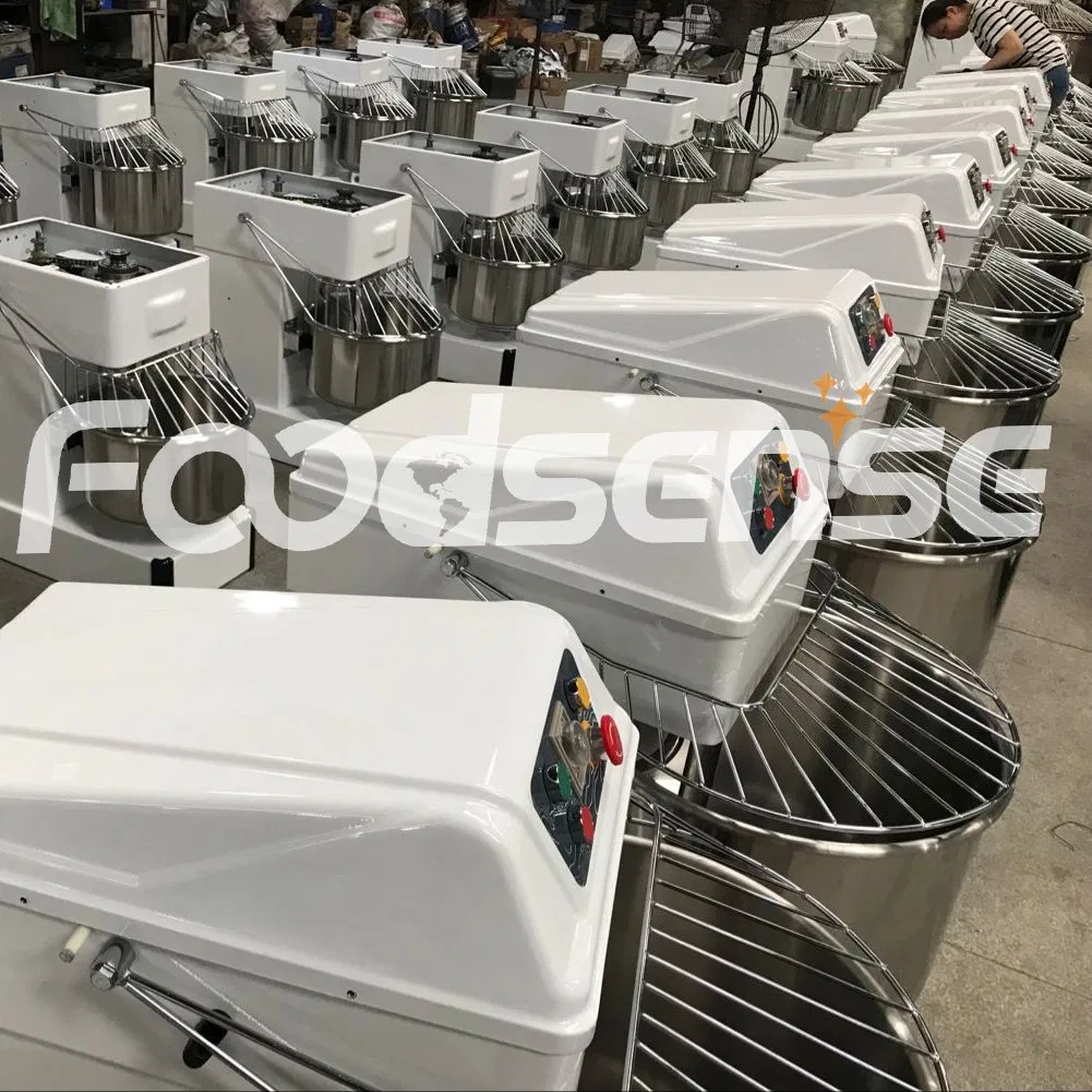 Hotel Supplies Flour Dough Mixer/Dough Mixing Machine/Double Action Doubple Speed Spiral Dough Mixer with a Timer