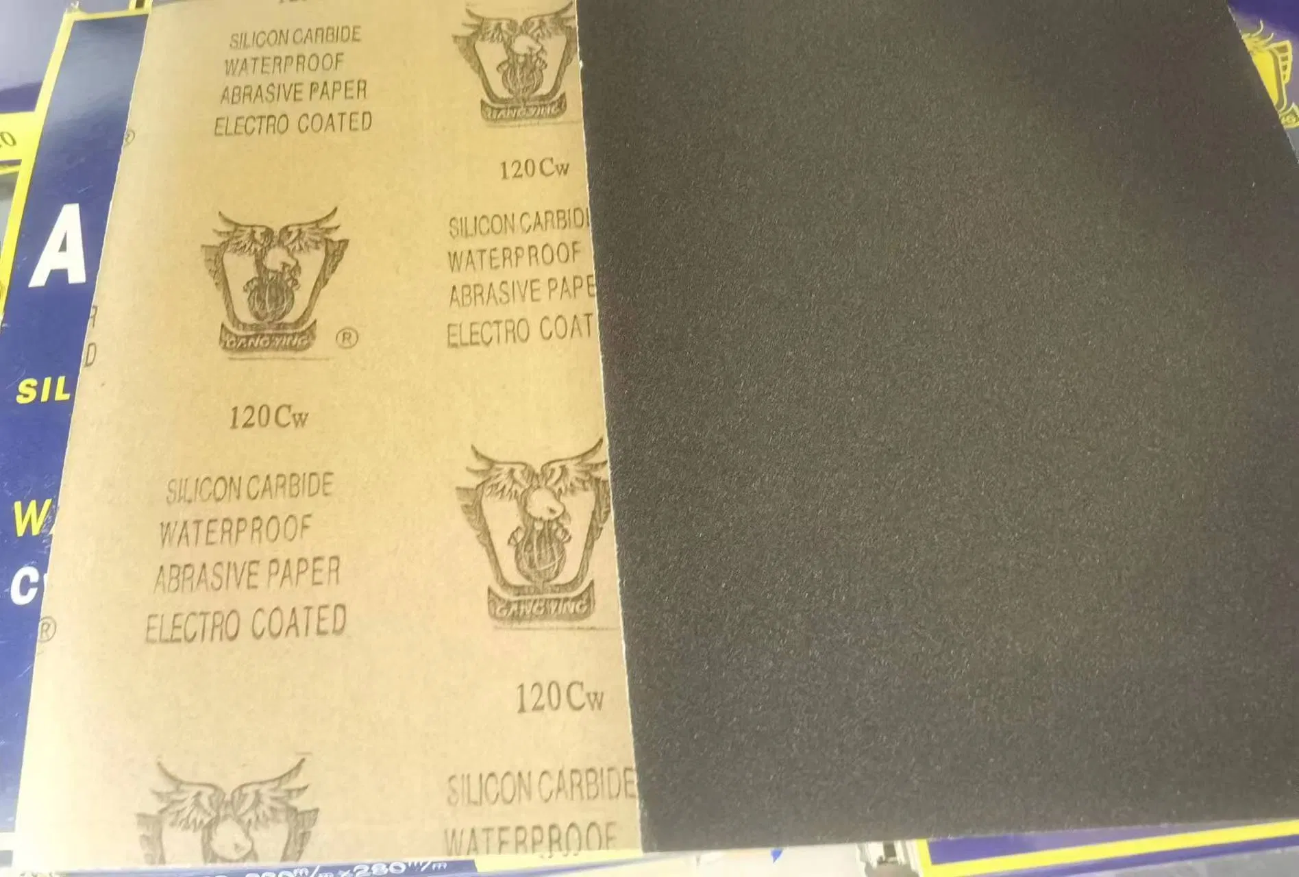 Водостойкая наждачная бумага для авто, латексная основа