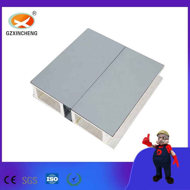 Fireproof Glass Magnesium Sandwich Panel for Dust Free Workshop
