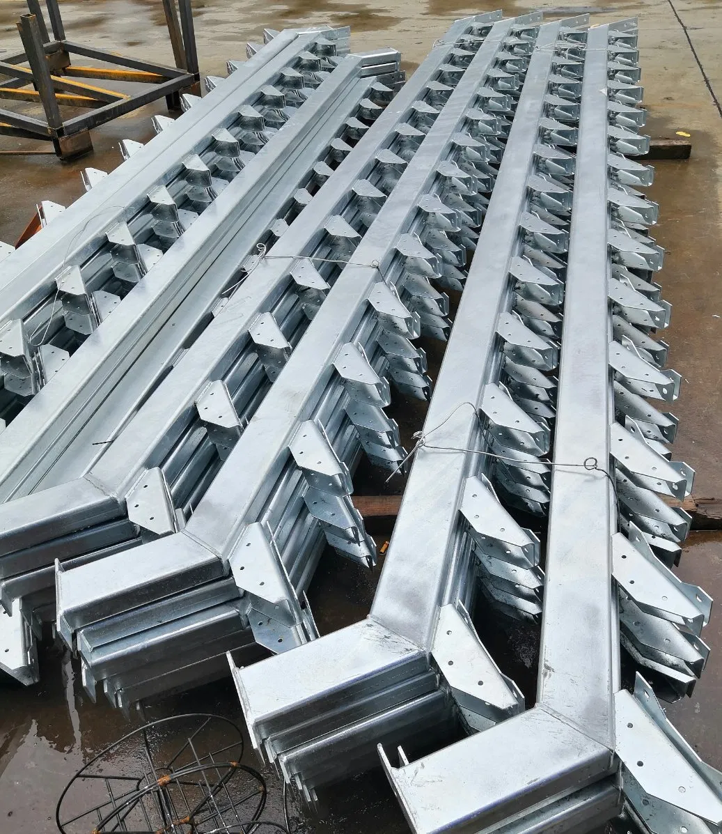 Jimu Hot DIP Galvanized Light Steel Structure Stair Stringers