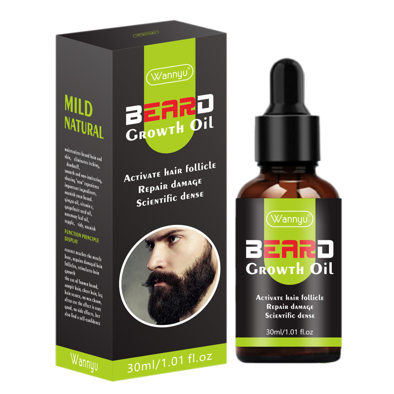Factory Best Selling Wholesale Natural Moisturizing Feature Private Label Beard Care Oil for Men