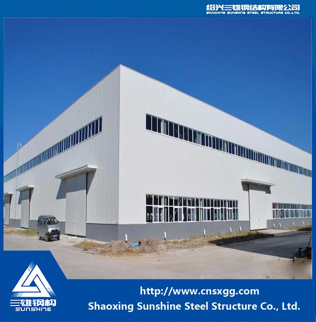 H Section Steel Frame Steel Structure for Workshop Building