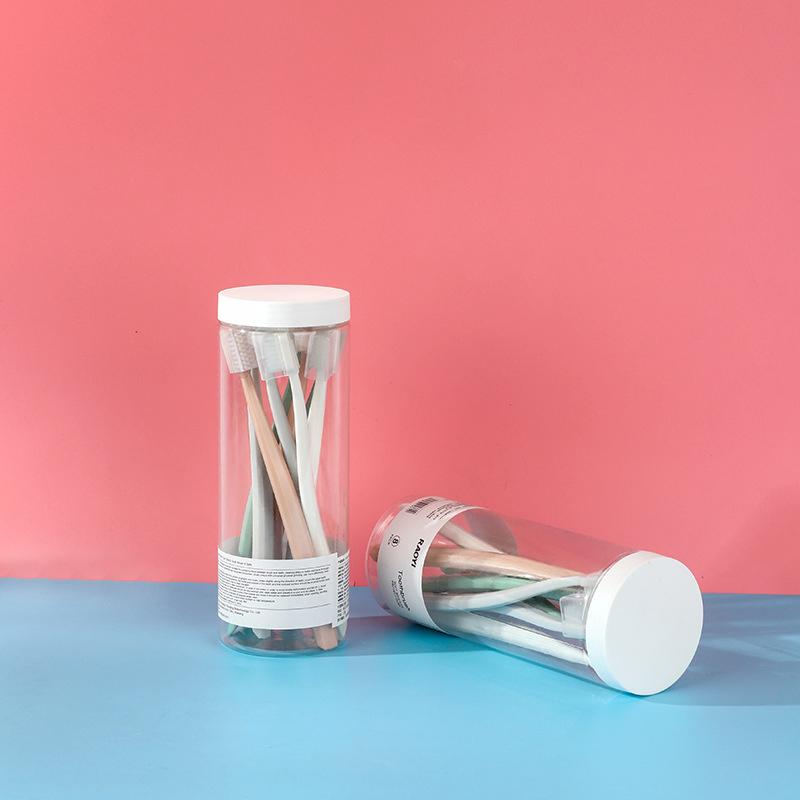 New Product Deep Cleaning Family Bucket Adult Soft Toothbrush Set of Eight