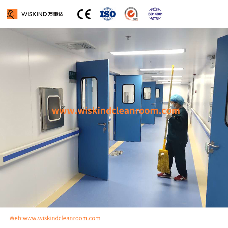 50mm/75mm/100mm/150mm Rockwool/PU/EPS/Aluminum Honeycomb/Paper Honeycomb Cleanroom Panel for Pharmaceutical