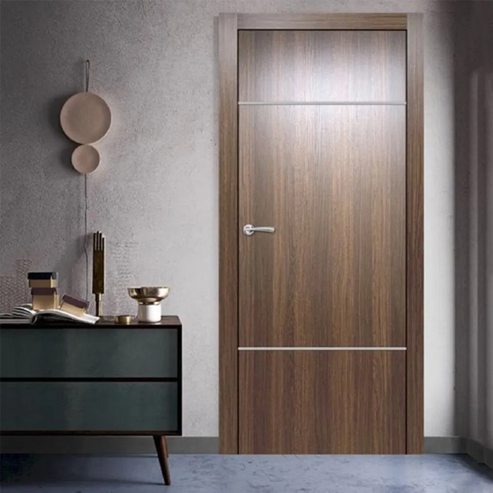Durable Pine Wood Custom Interior Home Apartment Door