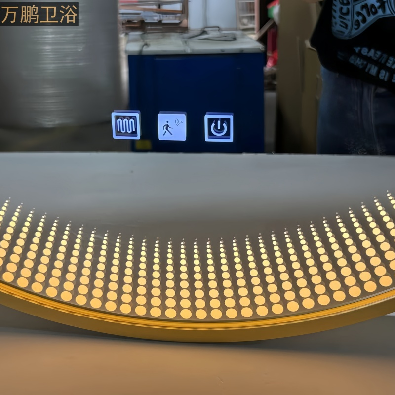 5/4mm Frame Frameless Smart LED Glass Mirrors for Hotel Home Decoration