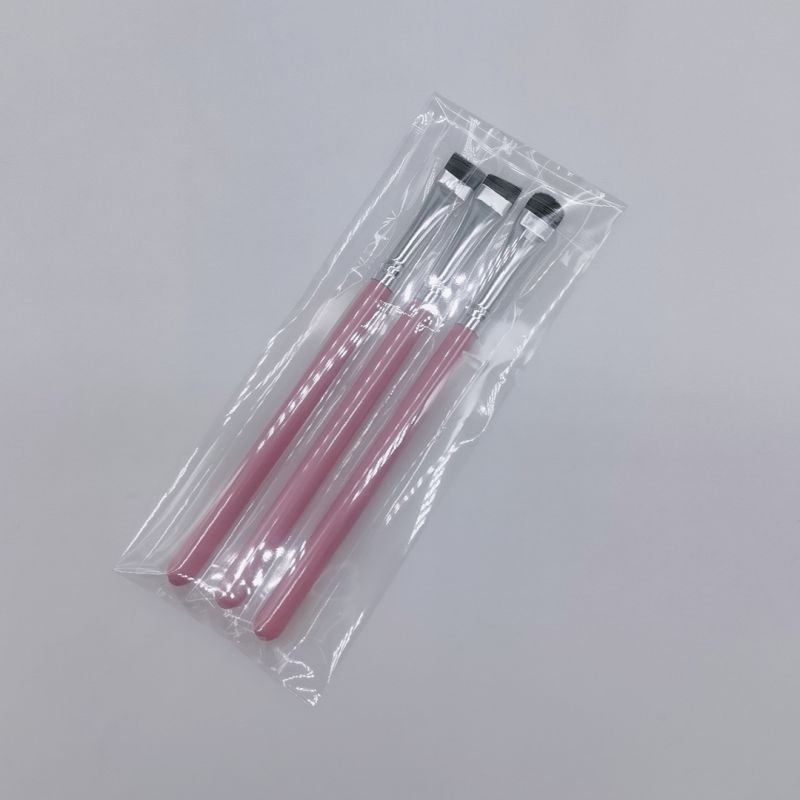 Round Head Synthetic Eyebrow Brush Black White Pink Brushes Makeup for Eyeliner Eye Shadow