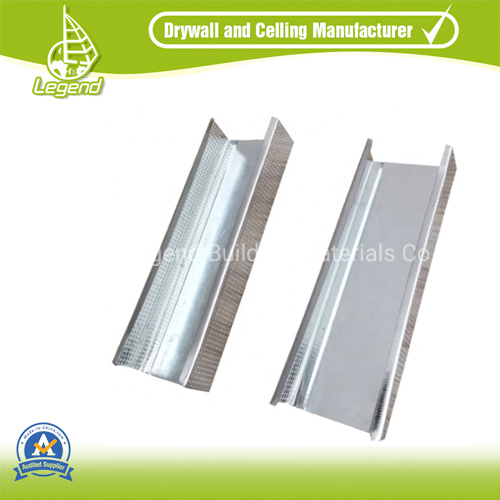 China Supplier Steel Keel Galvanized Drywall Board Ceiling Furring Channel Metal Profile From Gypsum Board