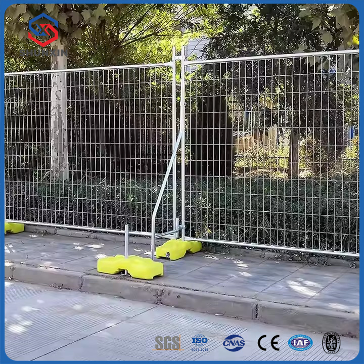 Factory Heat Treated Temporary Fencing Panel Warehouse Security Fence