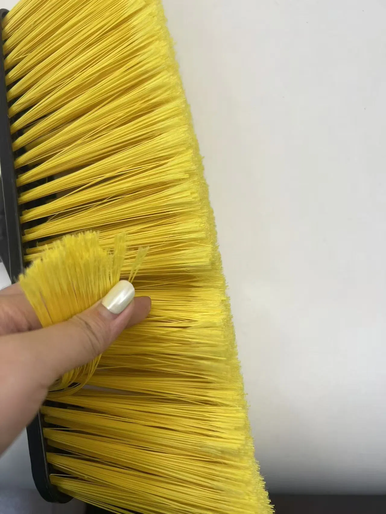 Compact Pet Bristle Broom for Kitchen, Balcony, and Small Areas