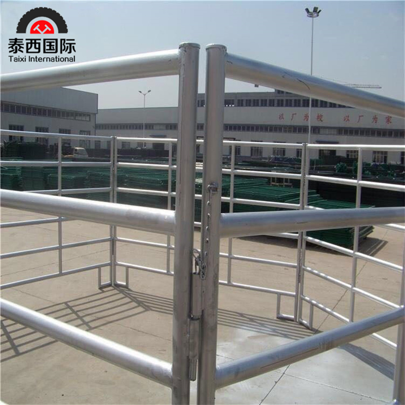 Farm Used Galvanized Iron Metal Cattle Horse Yard Panel Livestock Panels