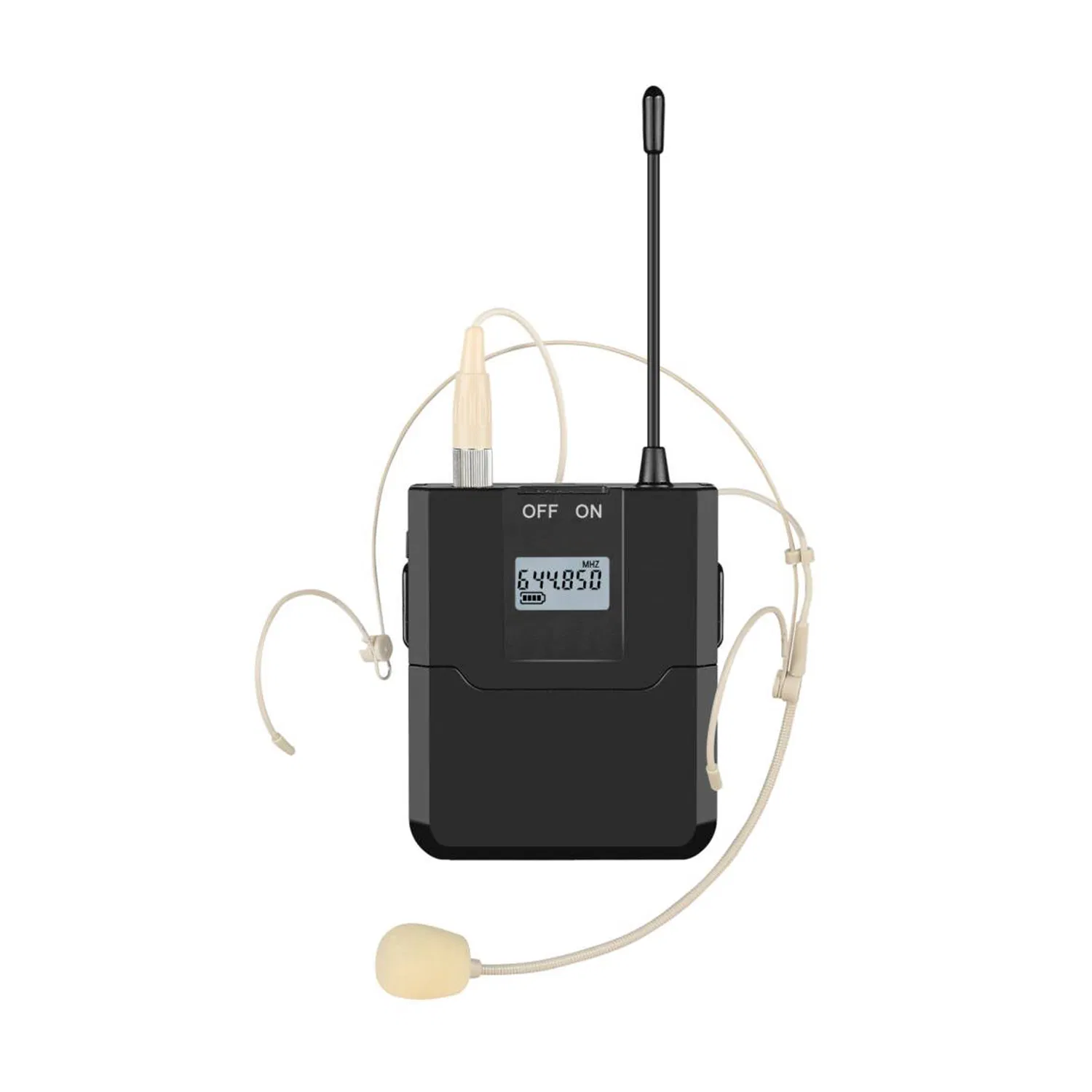 Kp-640 Factory Hot Sale 4-Channel UHF Handheld Lavalier Wireless Microphone