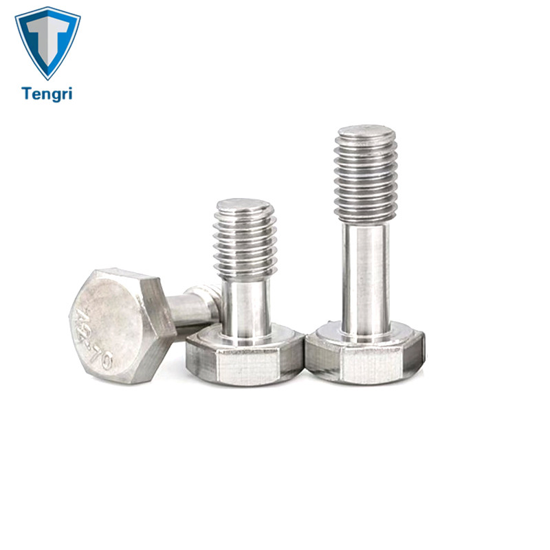 A2-70 Hex Captive Screw Half Thread Screw Waisted Shank Screw DIN7964 GB838 DIN931