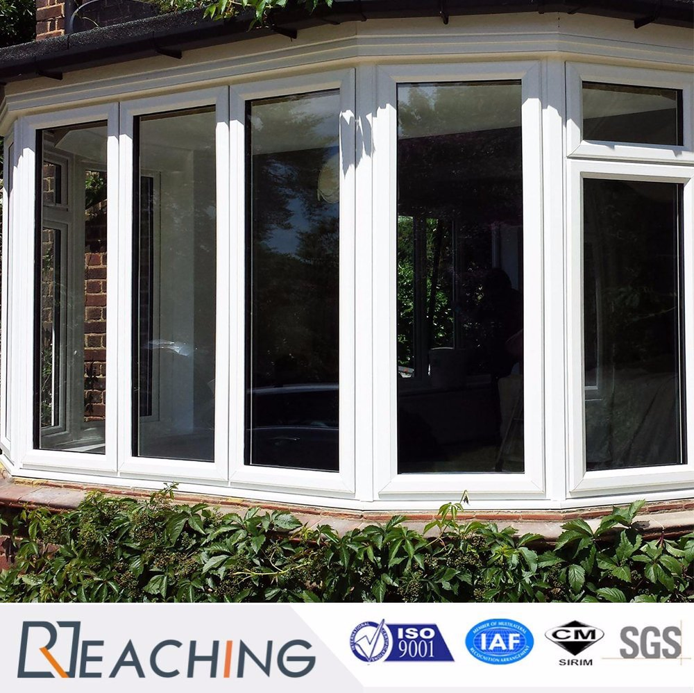 High Quality UPVC Profile Awning Window Casement Window with Low-E Glass