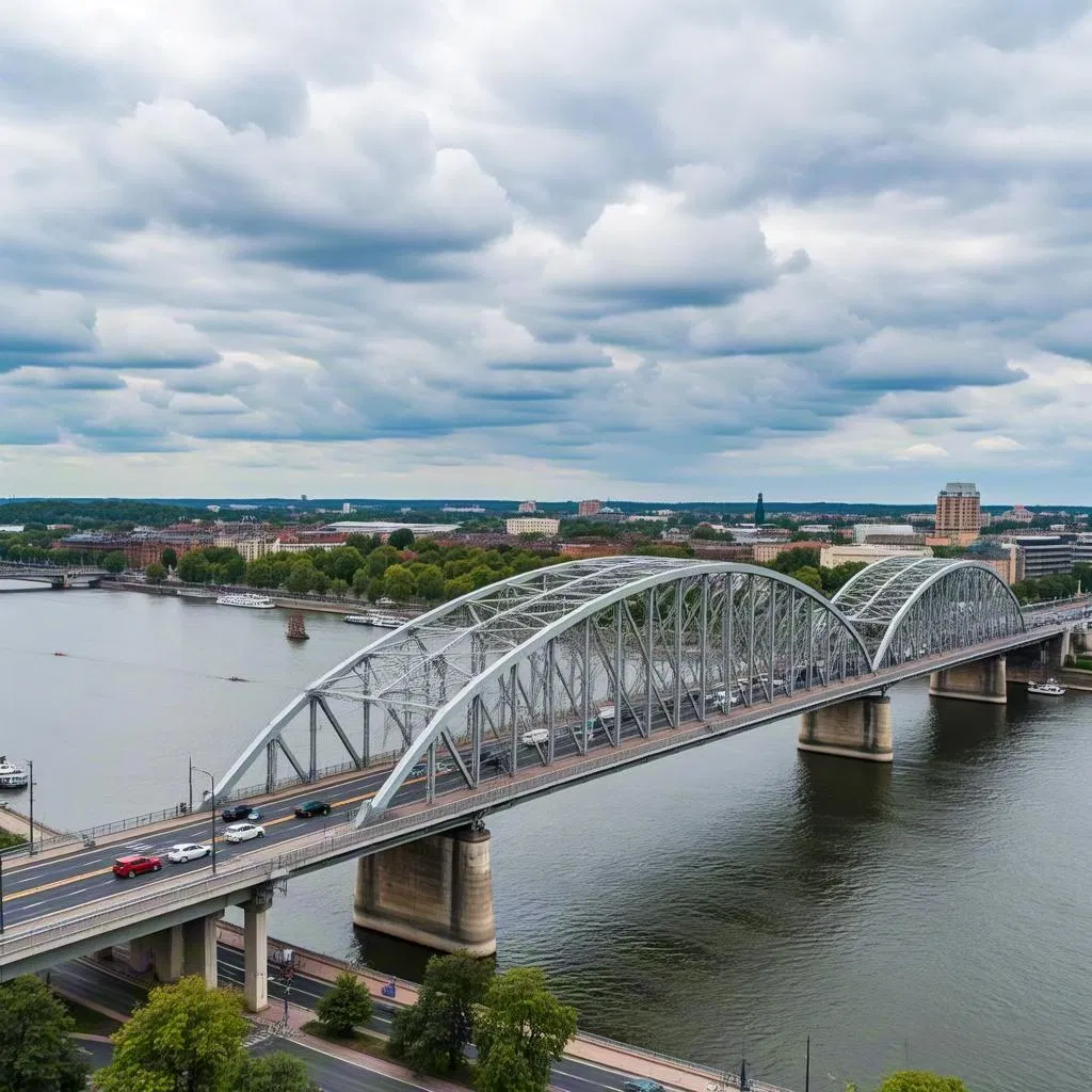 Seismic-Resistant Steel Frame Bridge for Earthquake-Prone Areas