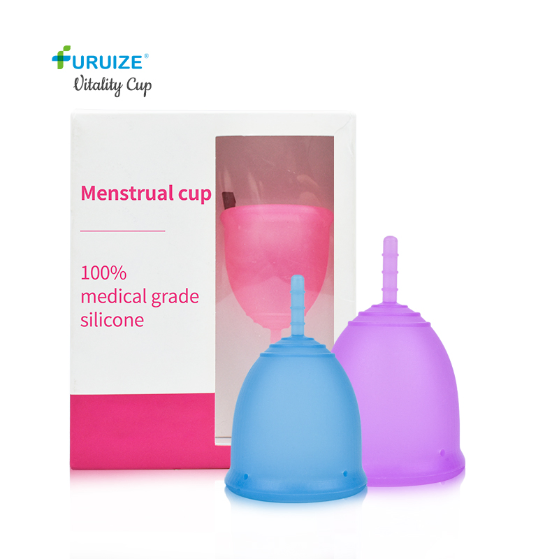 OEM Menstrual Cup Reusable 100% Medical Grade Silicone Menstrual Cup