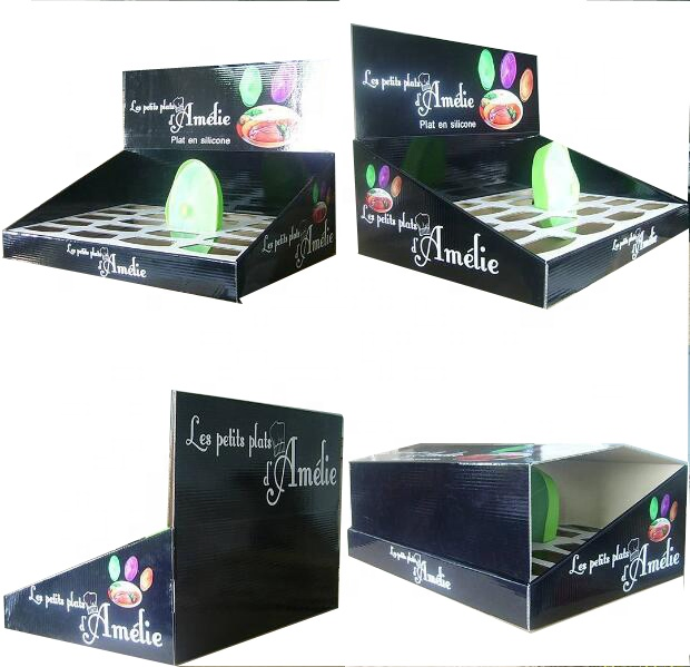 Cardboard Socks PDQ Display Case OEM Retail Paper Countertop Display Box Factory Price