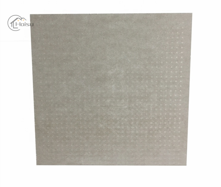 Perforated Plaster Board Gypsum Ceiling Sound Damping Sheet 600*600mm PVC Ceilings
