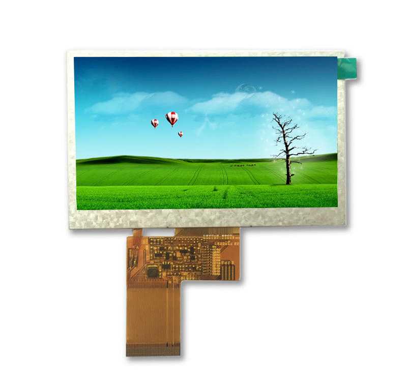High Resolution 4.3 Inch LCM Display LCD Module 480X272 HD TFT Touch Screen with White LED*7